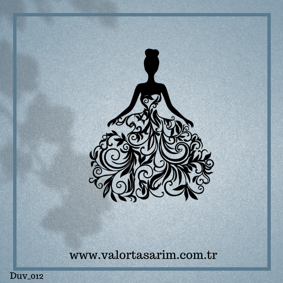 GELİN TASARIMLI DUVAR TABLO