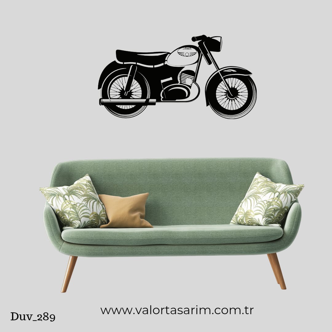 JAVA MOTOR DUVAR SÜSÜ