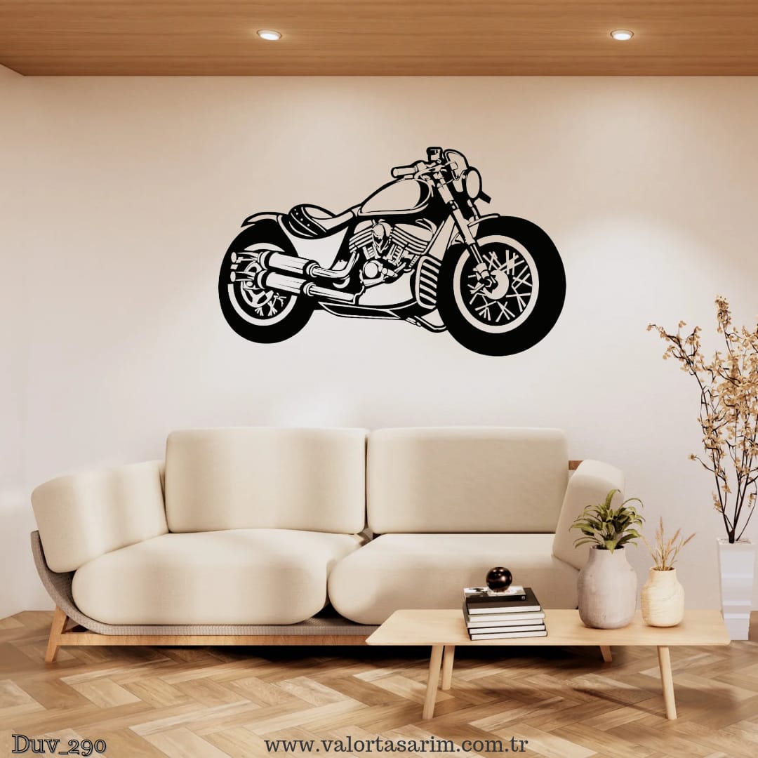 MOTOR  TASARIMLI DUVAR SÜSÜ