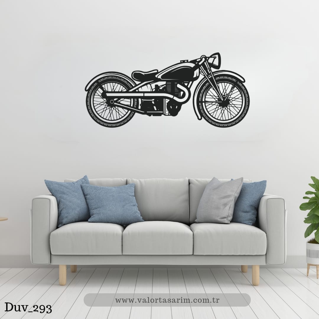 MOTOR DEKOR  DUVAR SÜSÜ